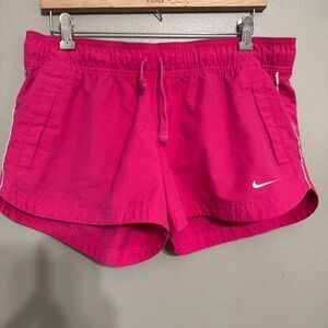 Nike Vintage pink running short size large (12-14)
